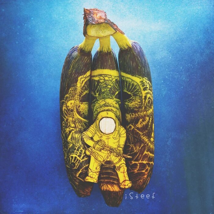 Turning Bananas Into Art, Stephan Brusche’s Whimsical Food Sculptures (Interview)