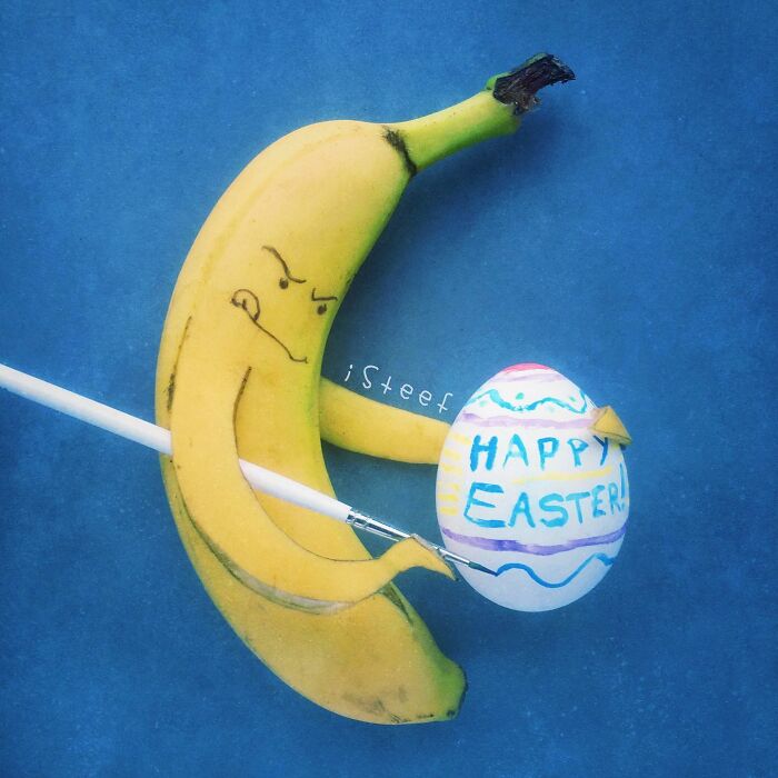 Turning Bananas Into Art, Stephan Brusche’s Whimsical Food Sculptures (Interview)