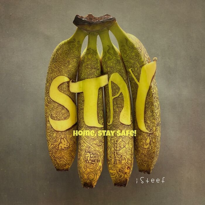 Turning Bananas Into Art, Stephan Brusche’s Whimsical Food Sculptures (Interview)