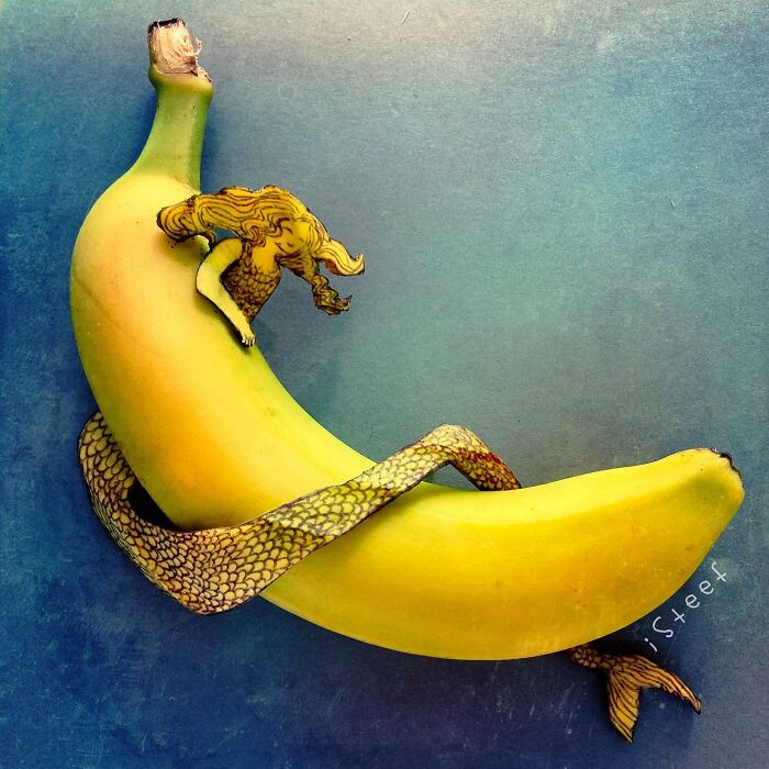 Turning Bananas Into Art, Stephan Brusche’s Whimsical Food Sculptures (Interview)