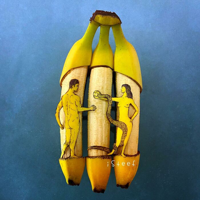 Turning Bananas Into Art, Stephan Brusche’s Whimsical Food Sculptures (Interview)