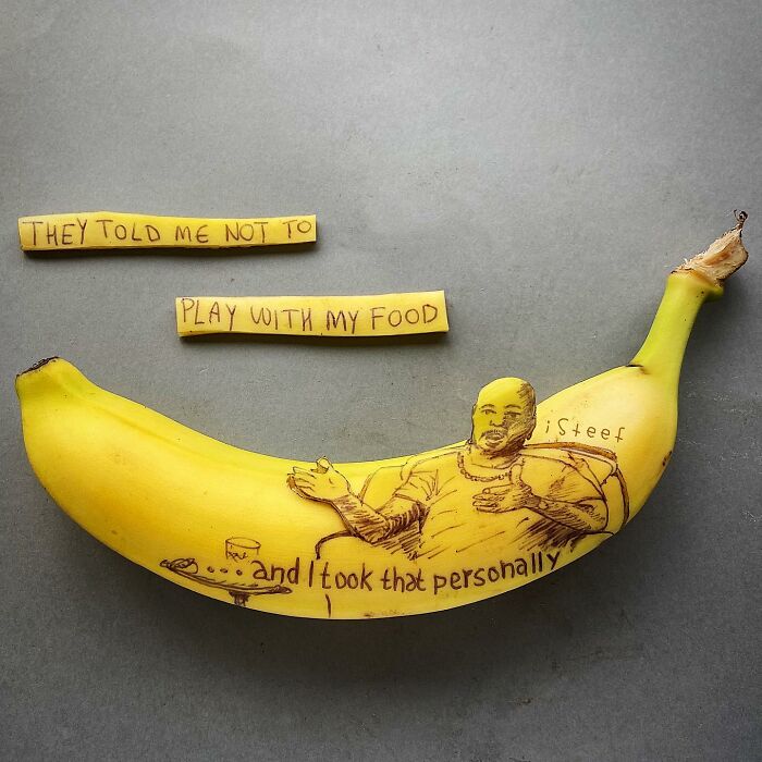 Turning Bananas Into Art, Stephan Brusche’s Whimsical Food Sculptures (Interview)
