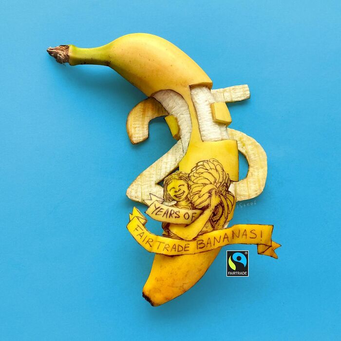 Turning Bananas Into Art, Stephan Brusche’s Whimsical Food Sculptures (Interview)