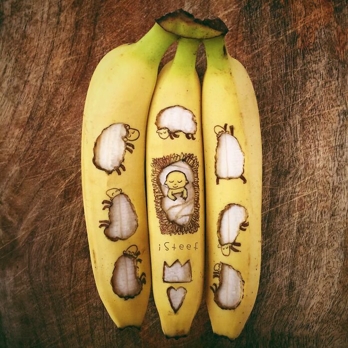 Turning Bananas Into Art, Stephan Brusche’s Whimsical Food Sculptures (Interview)