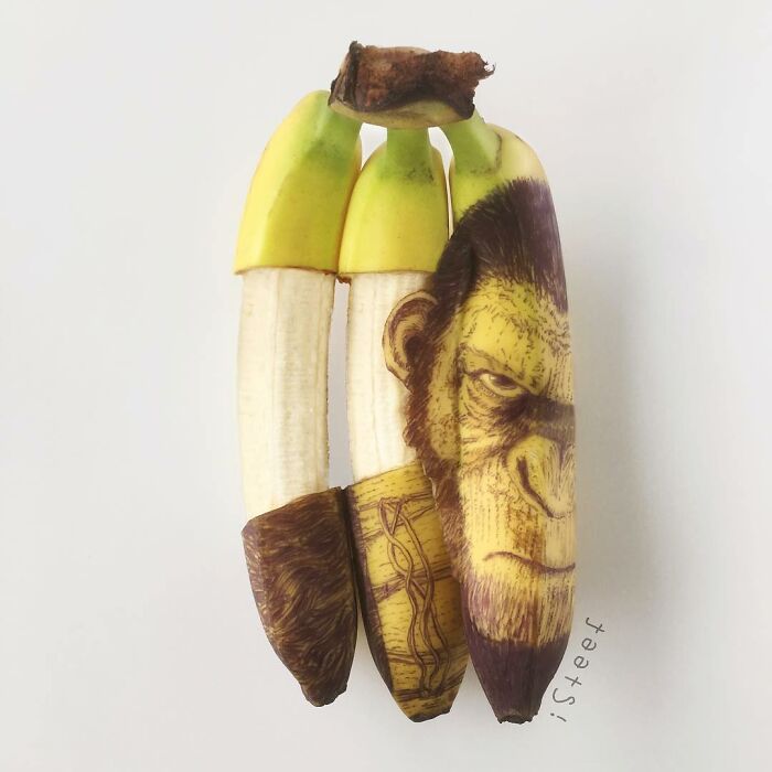 Turning Bananas Into Art, Stephan Brusche’s Whimsical Food Sculptures (Interview)
