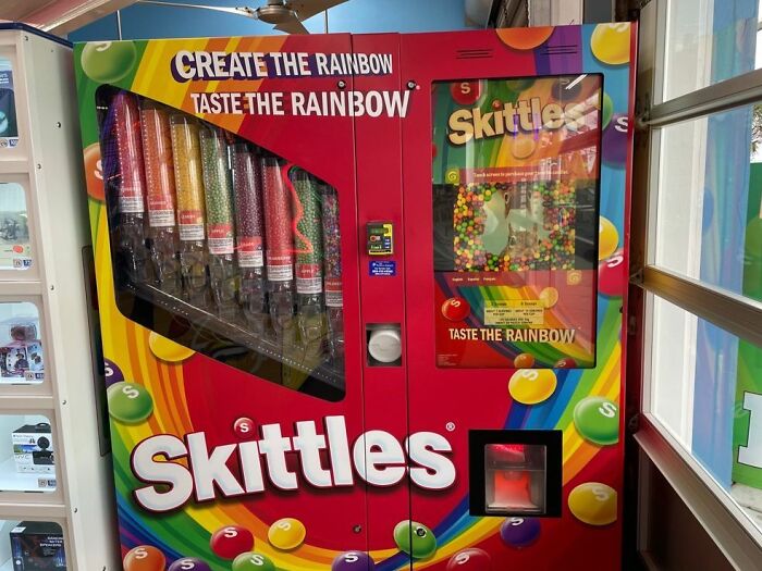 Vending Machine Just For Skittles