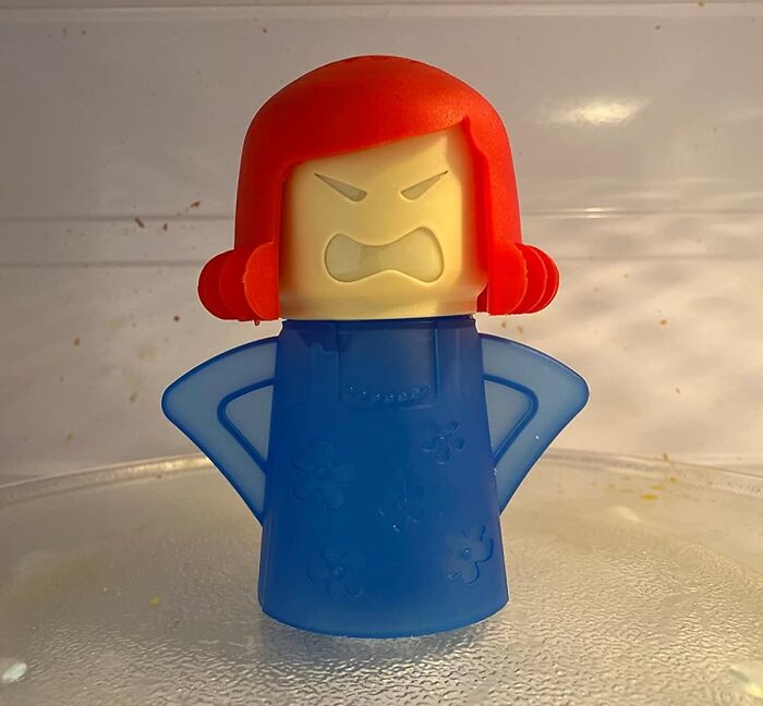 This Angry Mama Microwave Steam Cleaner Is Both Hillarious And Handy