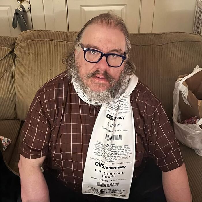 This CVS Receipt Scarf Is Pretty Spot-On