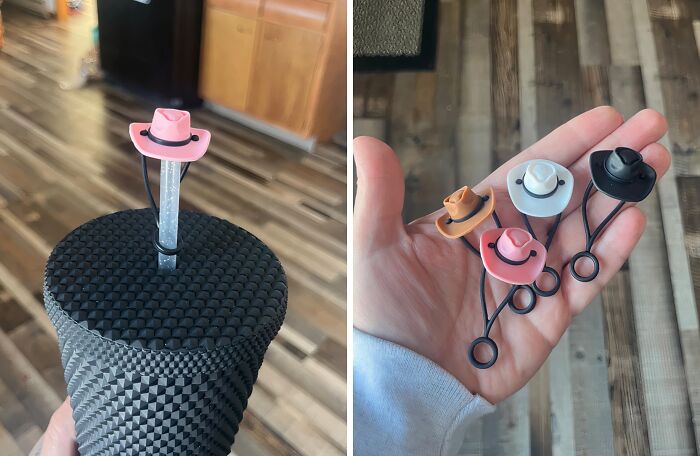 We Know This Aint Texas, But We Could Still Use These Silicone Cowboy Hat Straw Covers 