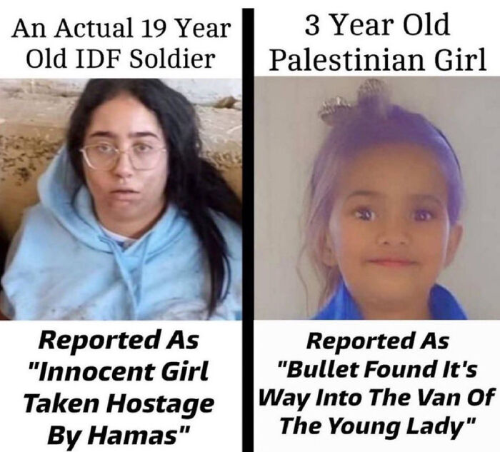 Side-by-side images showing mistaken identity moments in serious conflict situations with awkward and unexpected attempts.