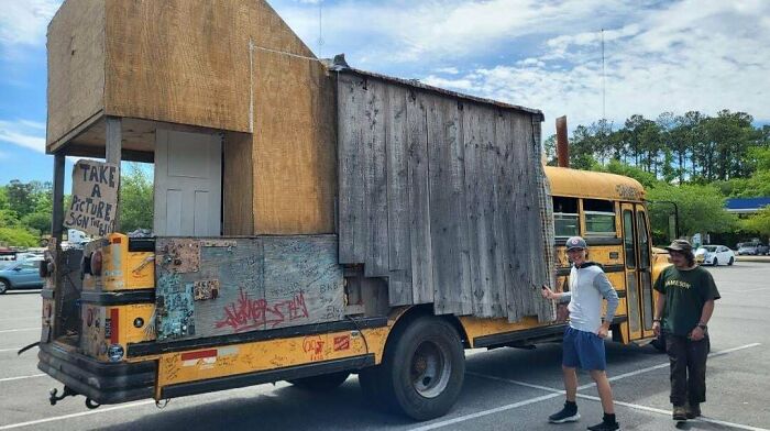 Where Else But A Walmart Parking Lot