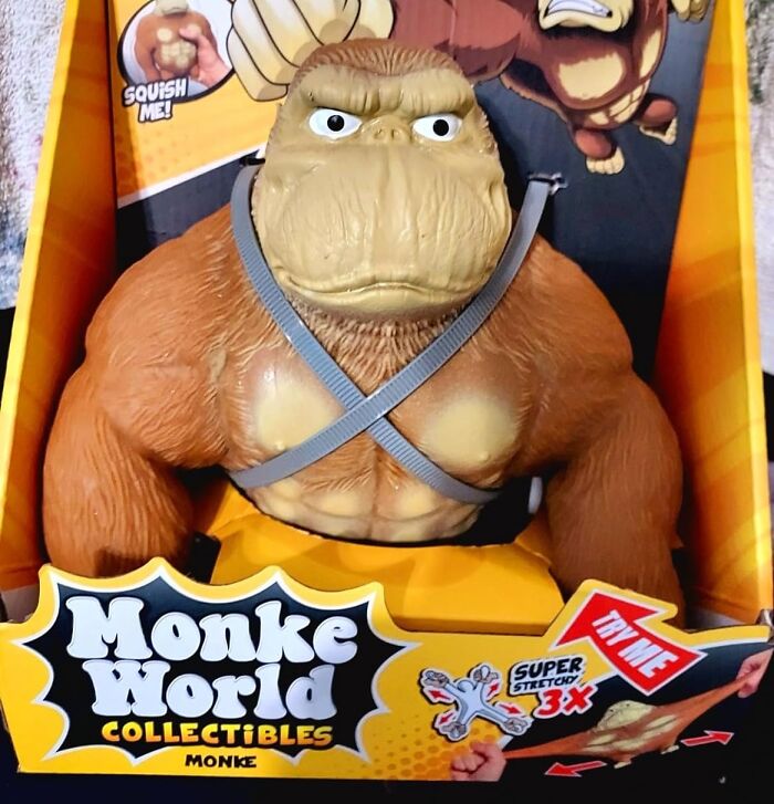 It Isn't A Stretch To Say That This Monkey Toy Squishy Looks Like Fun!