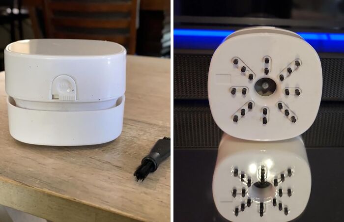 Banish Crumbs And Dust: Desktop Vacuum Cleaner For A Clean Workspace