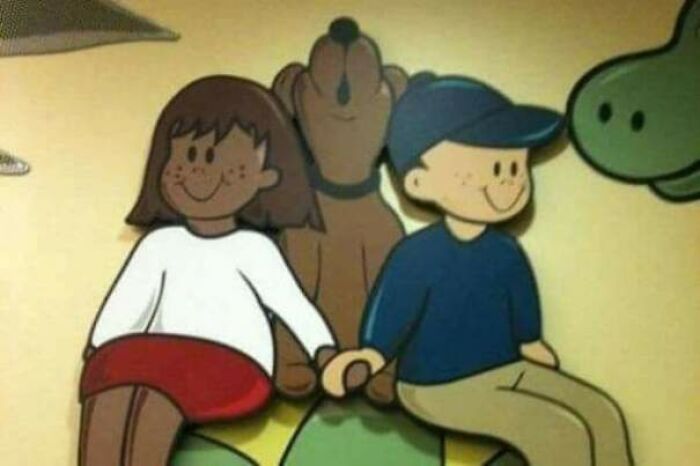 Mal lugar para poner un perro