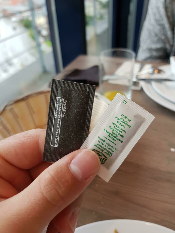 Black One Is Salt, White One Pepper