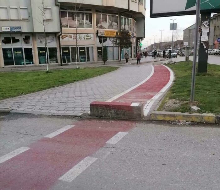 El carril bici de mi barrio