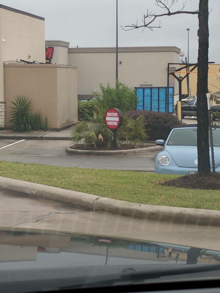 I've Been Conditioned To Recognize This As "Do Not"