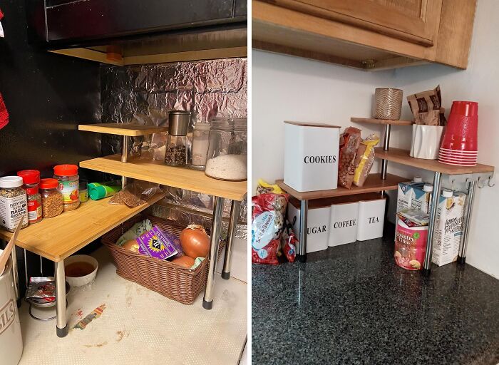 This 3 Tier Countertop Organizer Shelf Is Perfection On All Levels