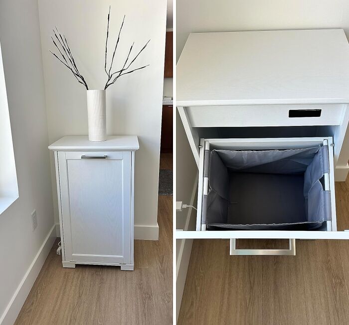 Keep Your Unmentionables Out Of Sight With A Neat Tilt-Out Laundry Sorter 