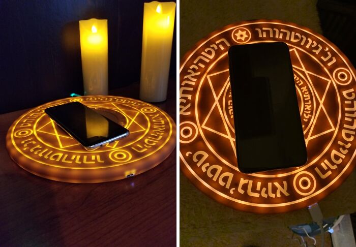 Maybe You Can Get All The Spam Demons Out Of Your Phone With This Wireless Charger Pad