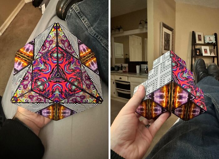 Keep Your Hands Busy With A Shape-Shifting Fidget Box For Endless Fun