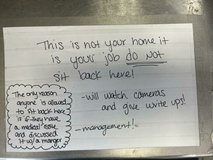 Because Sitting Is Such A Bad Thing When The Job Is Perfectly Capable Of Being Done While Sitting Down