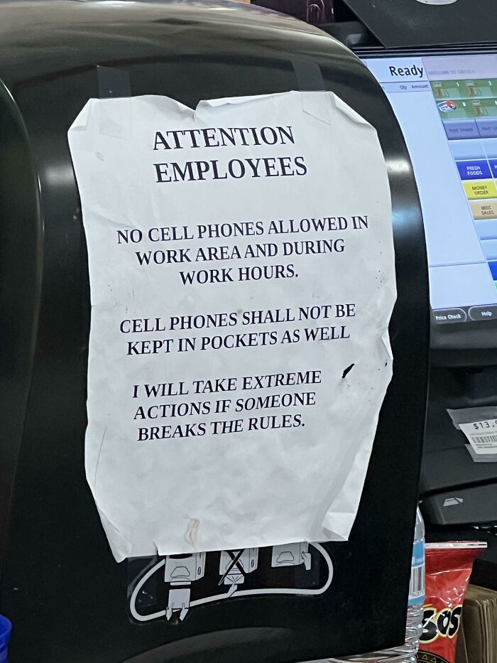 Management Didn’t Even Try To Hide This