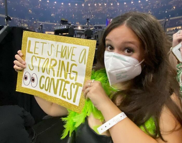  Harry Styles And I Had A Staring Contest And He Laughed At Me When I Blinked But Honestly, I Think He Cheated And I Want A Rematch