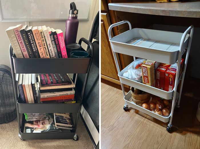 This 3-Tier Trolley Doesn't Exclusively Work At The Hairdresser