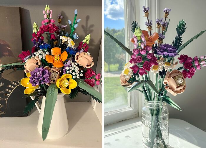 LEGO Flowers Will Last A Lifetime!