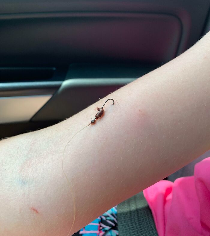 Surprised My Daughter With A Fishing Trip. It Lasted 15 Minutes