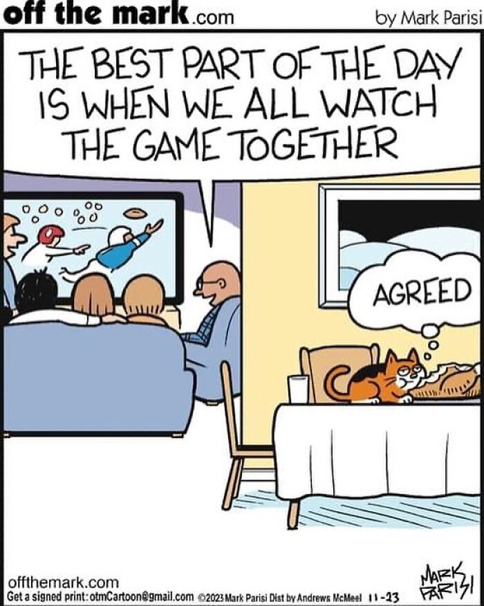 The Purr-Fect Laugh: Mark Parisi’s Cat-Edition (41 Pics)