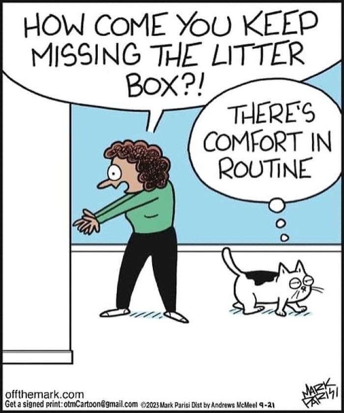 The Purr-Fect Laugh: Mark Parisi’s Cat-Edition (41 Pics)
