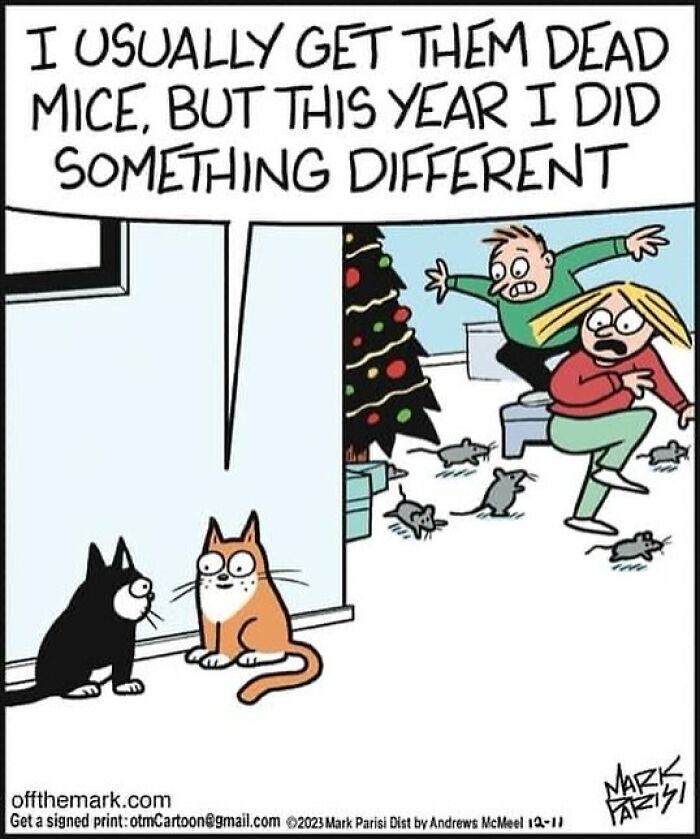 The Purr-Fect Laugh: Mark Parisi’s Cat-Edition (41 Pics)