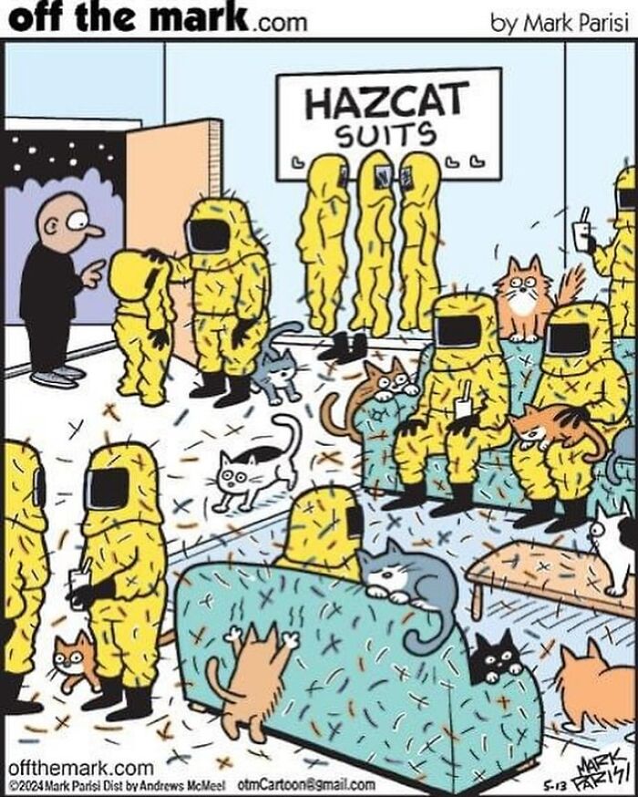 The Purr-Fect Laugh: Mark Parisi’s Cat-Edition (41 Pics)