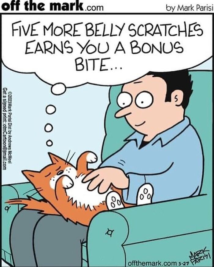 The Purr-Fect Laugh: Mark Parisi’s Cat-Edition (41 Pics)