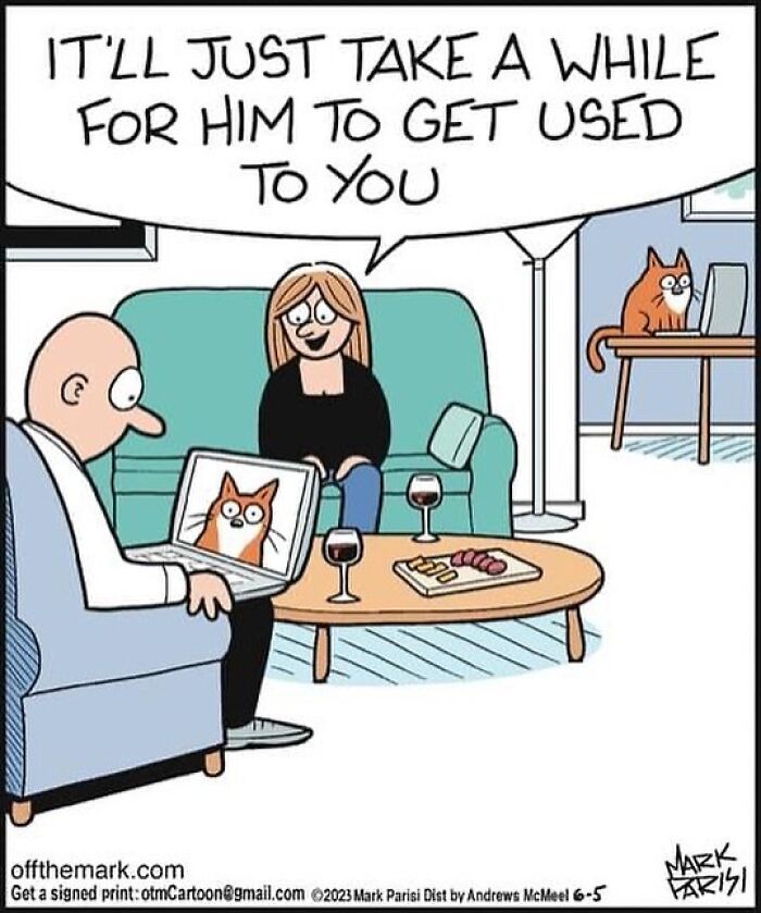 The Purr-Fect Laugh: Mark Parisi’s Cat-Edition (41 Pics)