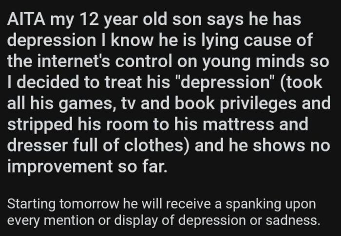 The Best Way To Treat Your Son's Depression