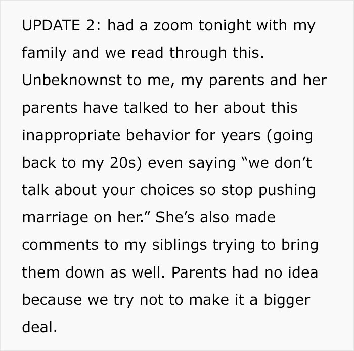 Family Drama Erupts As Single Woman Tells Married Cousin Her Life Sounds Miserable, Shocks Everyone