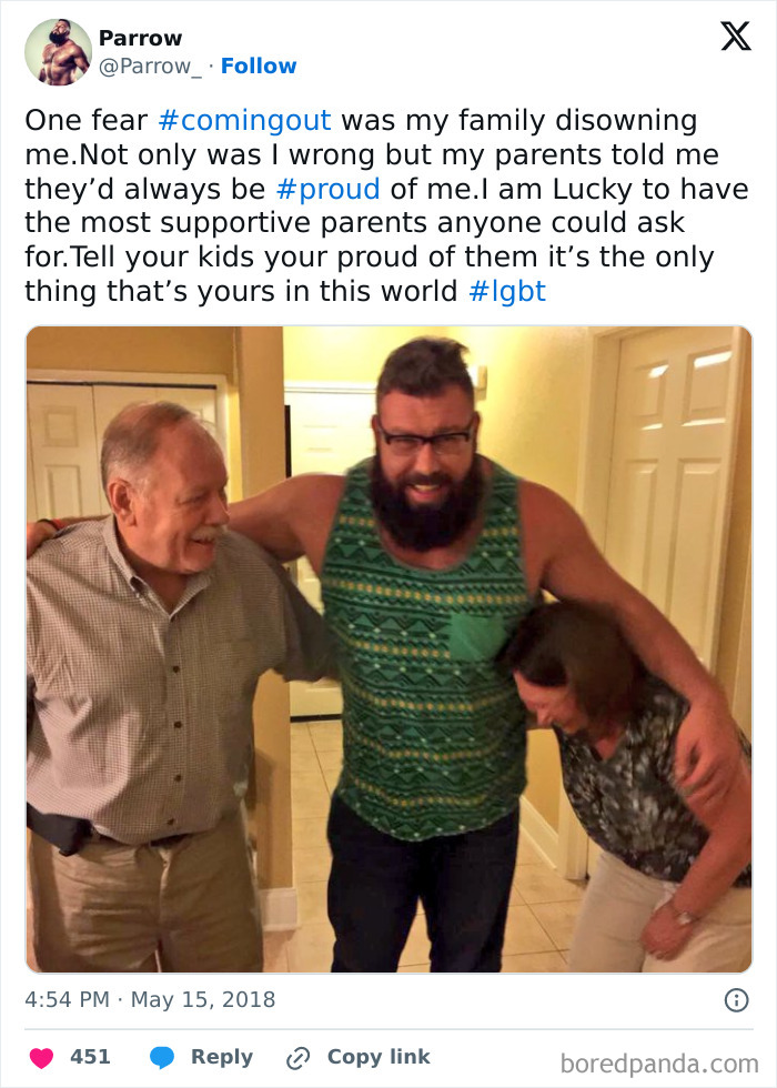 Coming Out Is Such A Relief And A Weight Off Your Shoulders