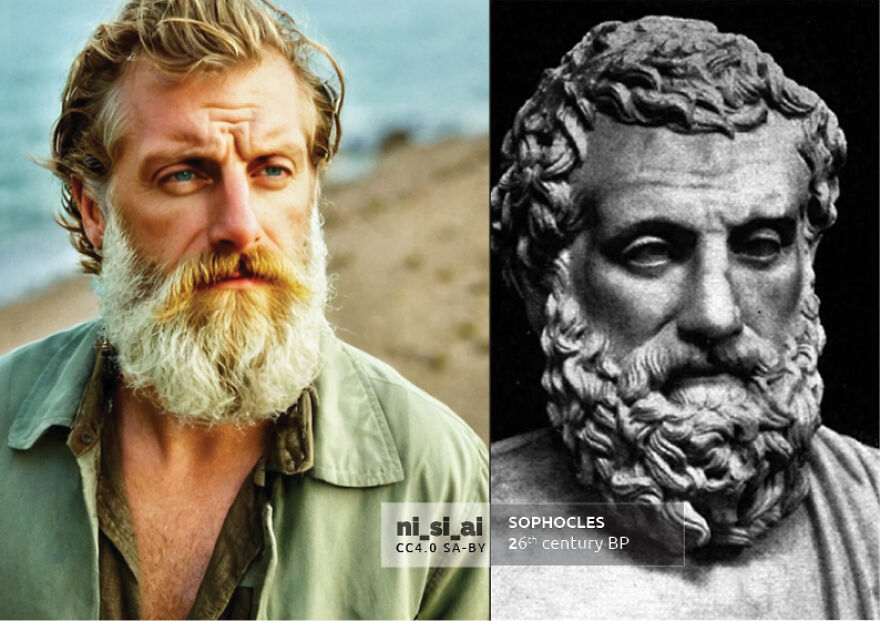 Ai Images Of Great Writers From History