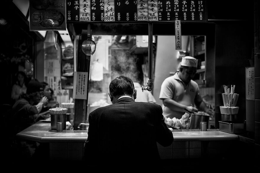 A Salaryman's Night Out, From Unseen © Daniel Sackheim