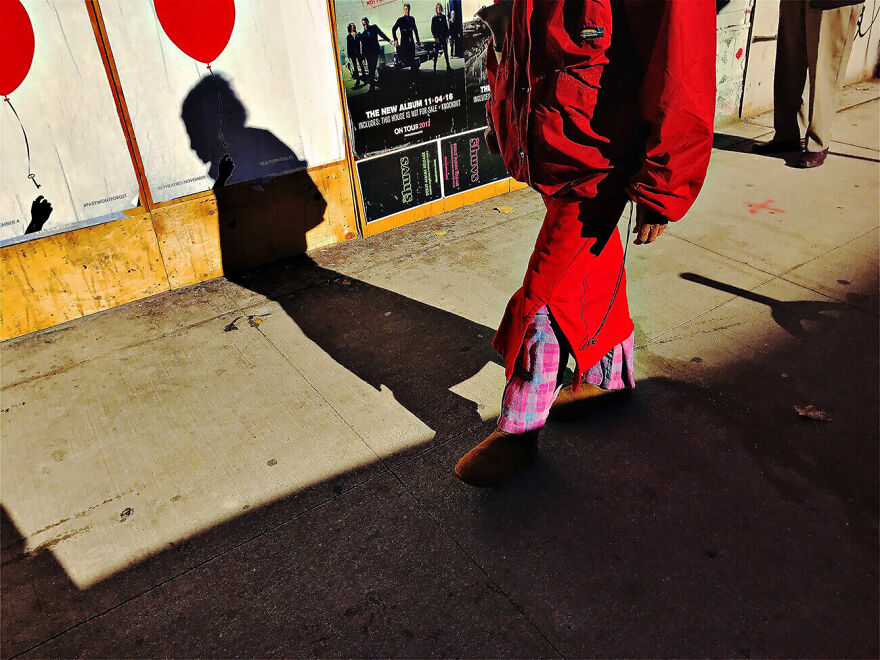 Red Balloons From The Series City & Colour © Julia Nathanson