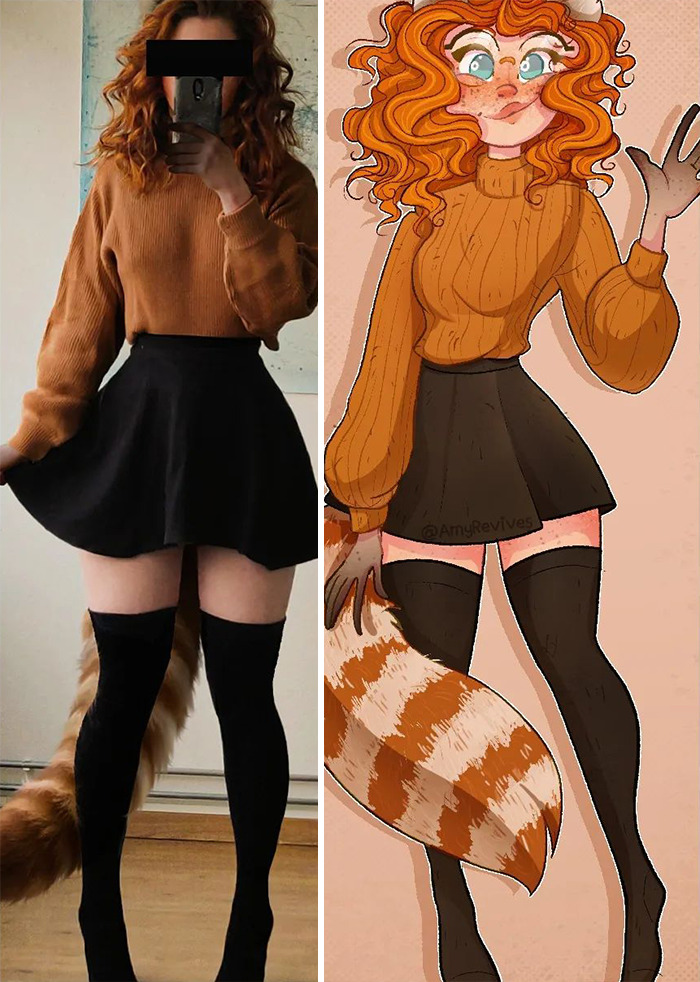 Artist Shows Unique And Fun Art Transforming Itself Into Drawings (23 Pics)