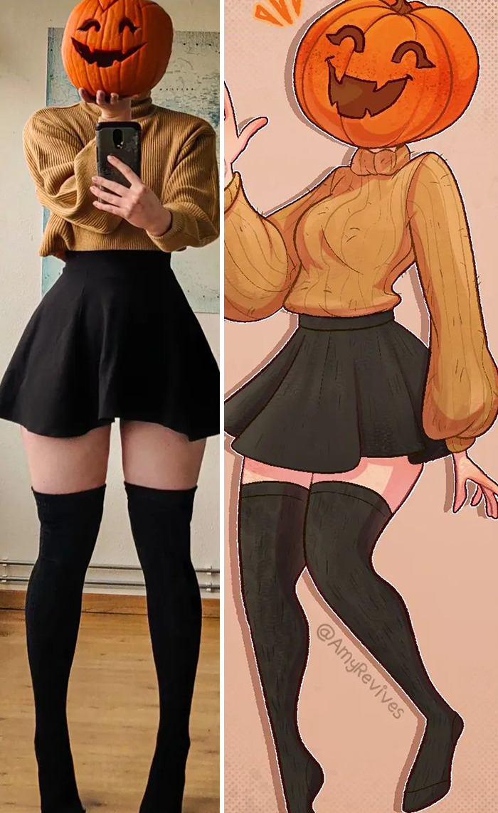 Artist Shows Unique And Fun Art Transforming Itself Into Drawings (23 Pics)