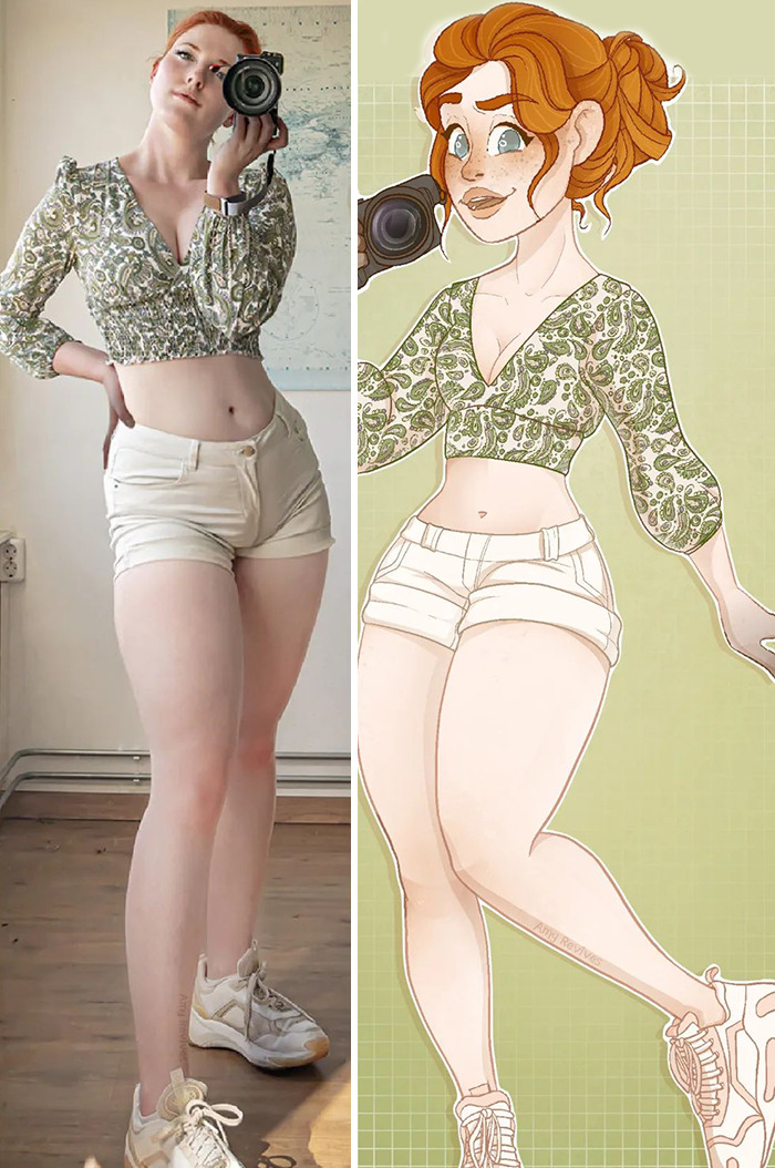 Artist Shows Unique And Fun Art Transforming Itself Into Drawings (23 Pics)