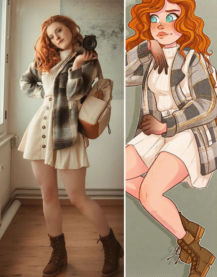 Artist Shows Unique And Fun Art Transforming Itself Into Drawings (23 Pics)