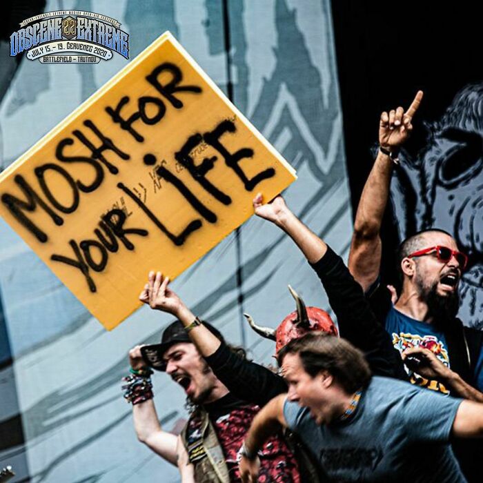 Run To The Pit, Mosh For Your Life