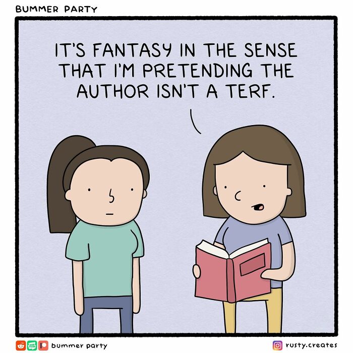 Humorous Comic By Rusty Creates