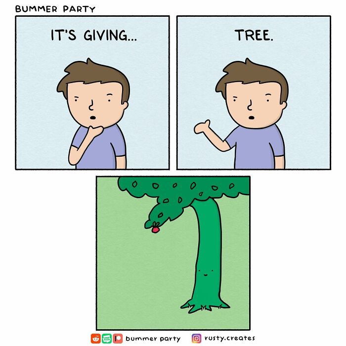 Humorous Comic By Rusty Creates